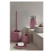 Ružová keramická toaletná kefa Wenko Badi