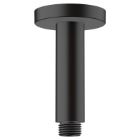 Hansgrohe Vernis Blend, stropné rameno na hlavovú sprchu 100 mm, čierna matná, HAN-27804670