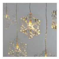 LED vánoční závěs Snowflakes 84 cm teplá bílá