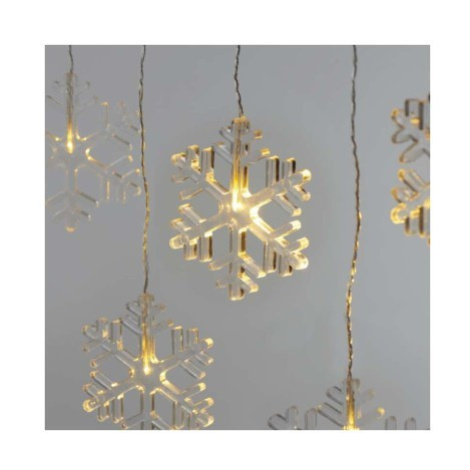 LED vánoční závěs Snowflakes 84 cm teplá bílá