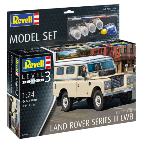 ModelSet auto 67056 - Land Rover Series III LWB (commercial) (1:24)