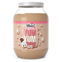 GYMBEAM BeastPink Yum yum whey proteín čokoláda lieskový oriešok 1000 g