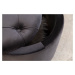 LuxD Dizajnová taburetka Rococo 50 cm čierna