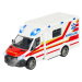 Autíčko sanitka Mercedes-Benz Sprinter Ambulance Majorette so zvukom a svetlom dĺžka 15 cm