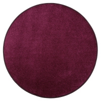 Kusový koberec Eton fialový 48 kruh - 100x100 (průměr) kruh cm Vopi koberce