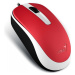 GENIUS myš DX-120, drôtová, 1200 dpi, USB, červená
