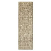 Běhoun Cairo 105592 Luxor Black Cream – na ven i na doma - 80x200 cm Nouristan - Hanse Home kobe