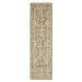 Kusový koberec Cairo 105592 Luxor Black Cream – na ven i na doma - 120x170 cm Nouristan - Hanse 