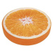 BELLATEX s. r. o. Sedák ORESTE guľatý 38 × 6 cm 38 / 129 pomaranč