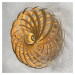 Gofurnit Veneria nástenné svietidlo, dub, Ø 70 cm