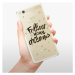 Odolné silikónové puzdro iSaprio - Follow Your Dreams - black - Huawei P10 Lite