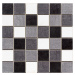 Mozaika Multi Tahiti bielošedá 30x30 cm mat DDM06523.1