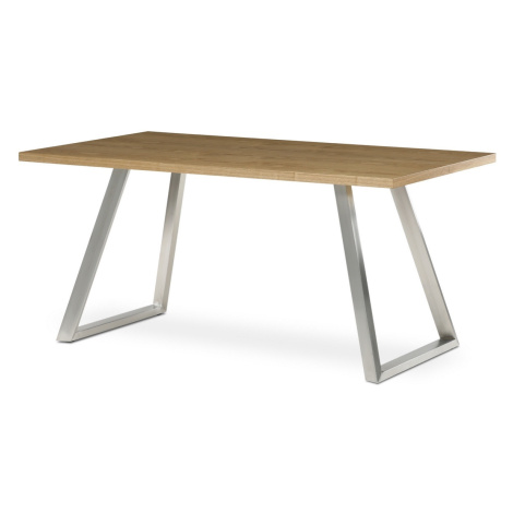 Jedálenský stôl Silver 160 x 90 cm, dub Autronic