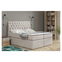 Expedo Čalúnená posteľ boxspring LUCA, 160x200, trinity 01