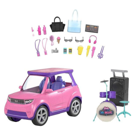 Mattel Barbie Dreamhouse Adventures Transformujúce sa auto GYJ25