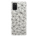 Odolné silikónové puzdro iSaprio - Abstract Triangles 03 - black - Samsung Galaxy A02s