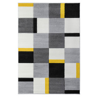 Kusový koberec Alora A1027 Yellow - 140x200 cm Ayyildiz koberce