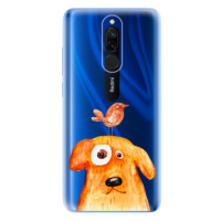 Odolné silikónové puzdro iSaprio - Dog And Bird - Xiaomi Redmi 8