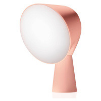 Foscarini Binic dizajnérska stolová lampa, ružová