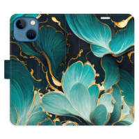 Flipové puzdro iSaprio - Blue Flowers 02 - iPhone 13 mini