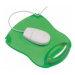 Q-Connect Podložka pod myš a zápästie gelová zelená