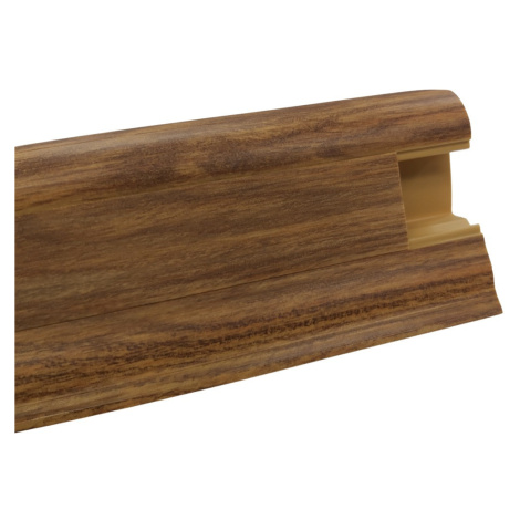 Soklová podlahová lišta SLK50 W475 Ořech authentic, 2500x50x25 mm, hnědá, Döllken
