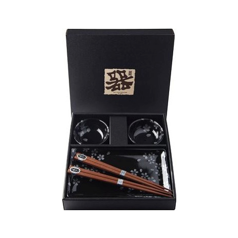 Made In Japan Sushi set Black Sakura 6 ks