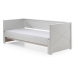 Biela detská posteľ s výsuvným lôžkom 180x200/90x200 cm PINO – Vipack