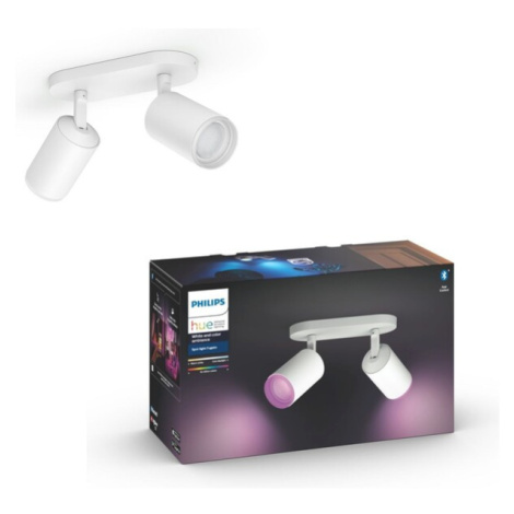 Philips HUE Fugato bluetooth bodové svietidlo 2 ks biele