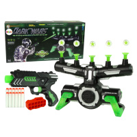 mamido Arkádová hra Rotujúca Glow Shield Glow v Dark Arrow Gun