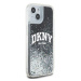 DKNY Liquid Glitter Arch Logo Apple iPhone 14 DKHCP14SLBNAEK Black