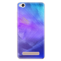 Odolné silikónové puzdro iSaprio - Purple Feathers - Xiaomi Redmi 4A