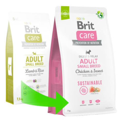 Brit Care Dog Adult Small Sustainable - 7 kg