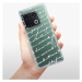 Odolné silikónové puzdro iSaprio - Handwriting 01 - white - OnePlus 10 Pro