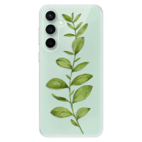 Odolné silikónové puzdro iSaprio - Green Plant 01 - Samsung Galaxy S23 FE