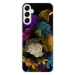 Odolné silikónové puzdro iSaprio - Dark Flowers - Samsung Galaxy A14 / A14 5G