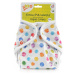 XKKO Vrchné plienkové nohavičky One Size - Watercolour Polka Dots