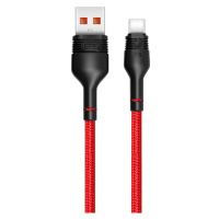 Kábel USB to USB-C cable XO NB55 5A, 1m (red) (6920680899760)