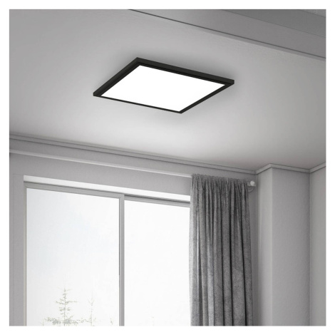 LED panel Simple, čierny, ultra plochý, 30 x 30 cm Briloner