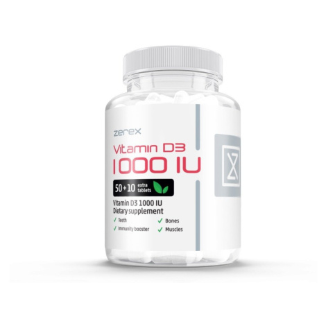 Zerex Vitamín D 1000 IU 60 tabliet