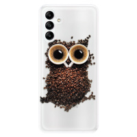 Odolné silikónové puzdro iSaprio - Owl And Coffee - Samsung Galaxy A04s