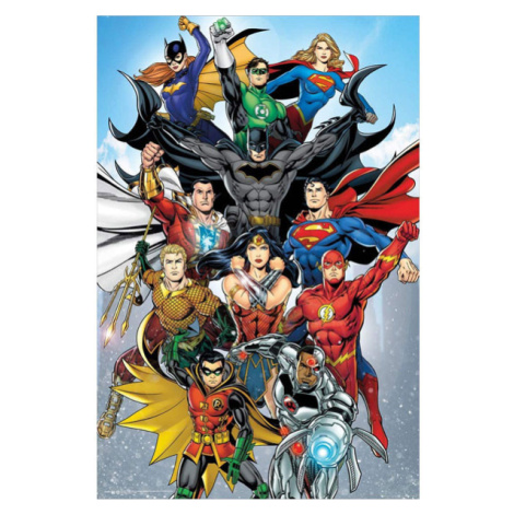 GBeye DC Comics Rebirth Poster 91,5 x 61 cm