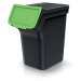 NABBI NPW20S3 odpadkový kôš na triedený odpad (3 ks) 20 l čierna