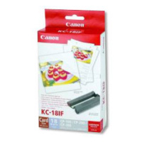 Canon KC18IF 54x86 18ks termosublimačná nálepka pre tlačiareň