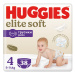 HUGGIES® Elite Soft Pants Nohavičky plienkové jednorázové 4 (9-14 kg) 38 ks