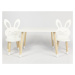 Detský stôl a stoličky Zajačik variant: stôl + 1 stolička