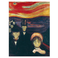 Reprodukcia obrazu Edvard Munch - Anxiety, 45 x 60 cm