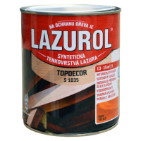 BARVY A LAKY HOSTIVAŘ LAZUROL TOPDECOR S1035 - Tenkovrstvá lazúra na drevo 2,5 l t023 - teak