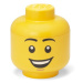 Plastový detský úložný box Head - LEGO®