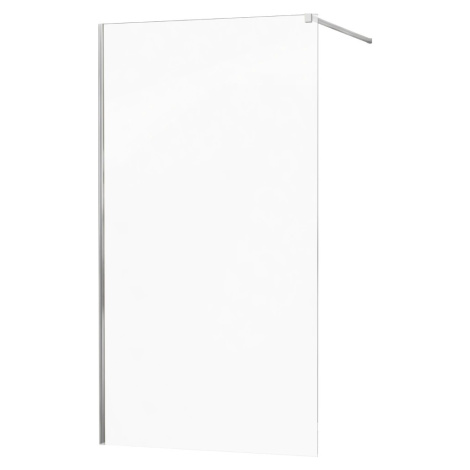 MEXEN/S - KIOTO Sprchová zástena WALK-IN 100x200 cm 8 mm, chróm, transparent 800-100-101-01-00